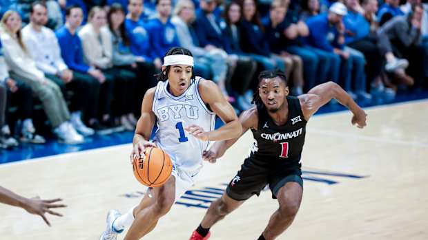 Trey Stewart Basketball vs Cincinnati